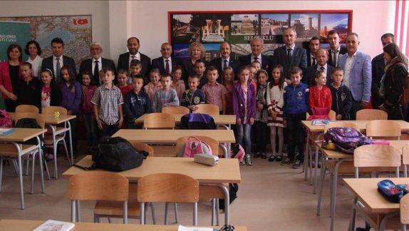Novi Travnik Edhem Mulabdic İÖ Okulunda Türkçe Sınıfı Açılışı