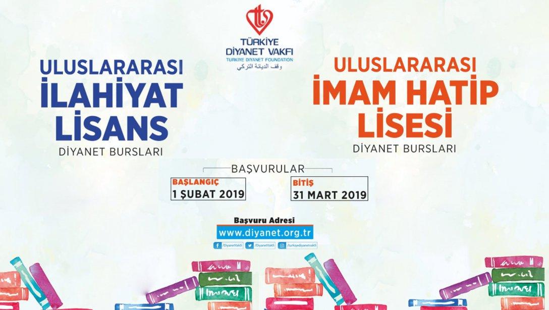 Türkiye Diyanet Vakfı Burs Programları 