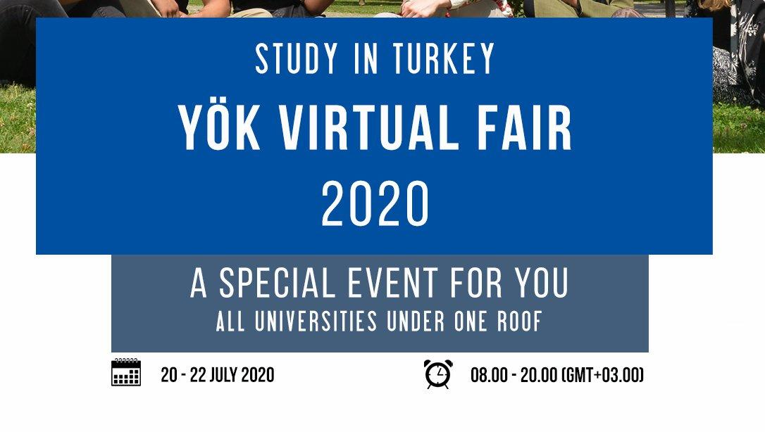Study in Turkey YÖK Sanal  Fuarı 2020