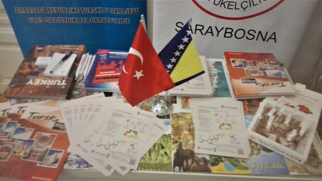 Eğitim Müşavirliğimiz UNSA Burs Fuarında Türkiye'deki Eğitim İmkanlarını Tanıttı